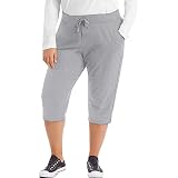 Hanes Women's French Terry Capri Pant 