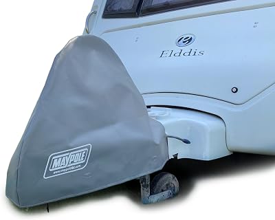 Maypole Deluxe Heavy Duty PVC Caravan Hitch Cover Grey