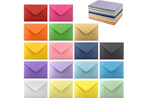 VANRA 170 Pack A7 Envelopes for Invitations Self Seal Colorful Envelopes Bulk for 5x7 Greeting Cards V Flap, Wedding Invitati