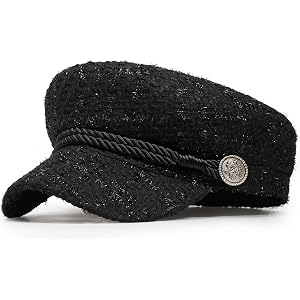 Zosniby Newsboy Hat for Women Fashion Beret Hat Y2K Hat Women's Visor Hat