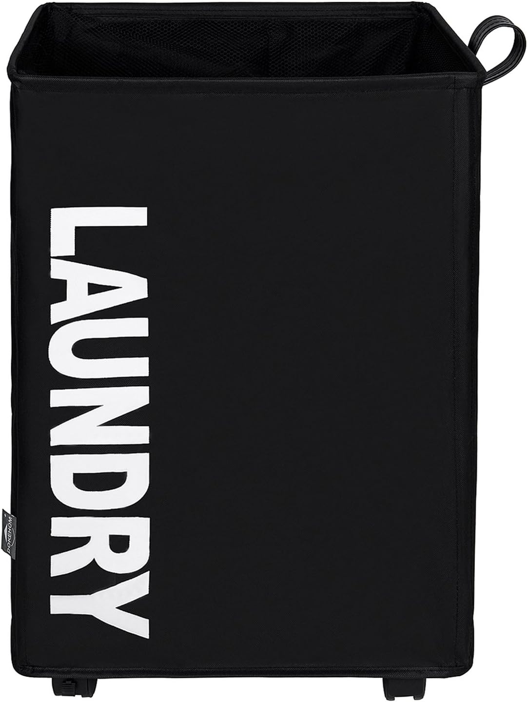 DOKEHOM Doble Bolsas Cestos para la Colada con Ruedas Plegable Bolsa de