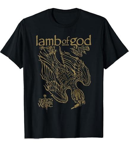 Amazon.com: Lamb of God Ashes of The Wake Heavy Metal T Shirts for