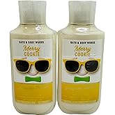 Bath & Body Works Merry Cookie Body Lotion 8 Ounces Each Pack of 2