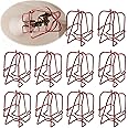 Happy Tree (10 Pack) 1/2" IPS Fire Sprinkler Head Guard Cover Red for Pendent & Upright & Horizontal Sidewall Head - Double Hook Fire Sprinkler Head Cover Cage