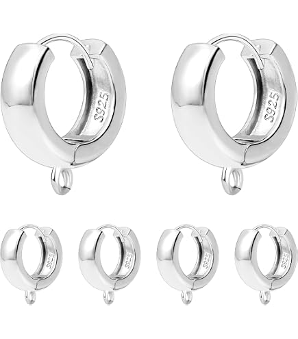Boucles D'oreilles Crochets En Argent Sterling 925 - Silver Dream - Neuf Avec étiquettes