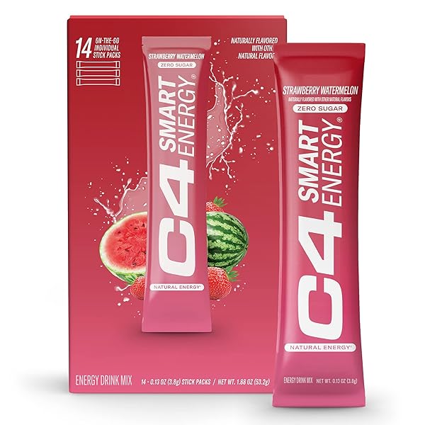 C4 SMART ENERGY POWDER STICK PACKS – SUGAR...