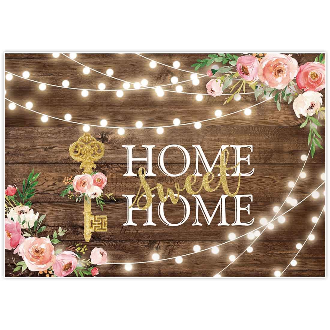 Allenjoy 7x5ft Flower Housewarming Backdrop for Party Amazon.in