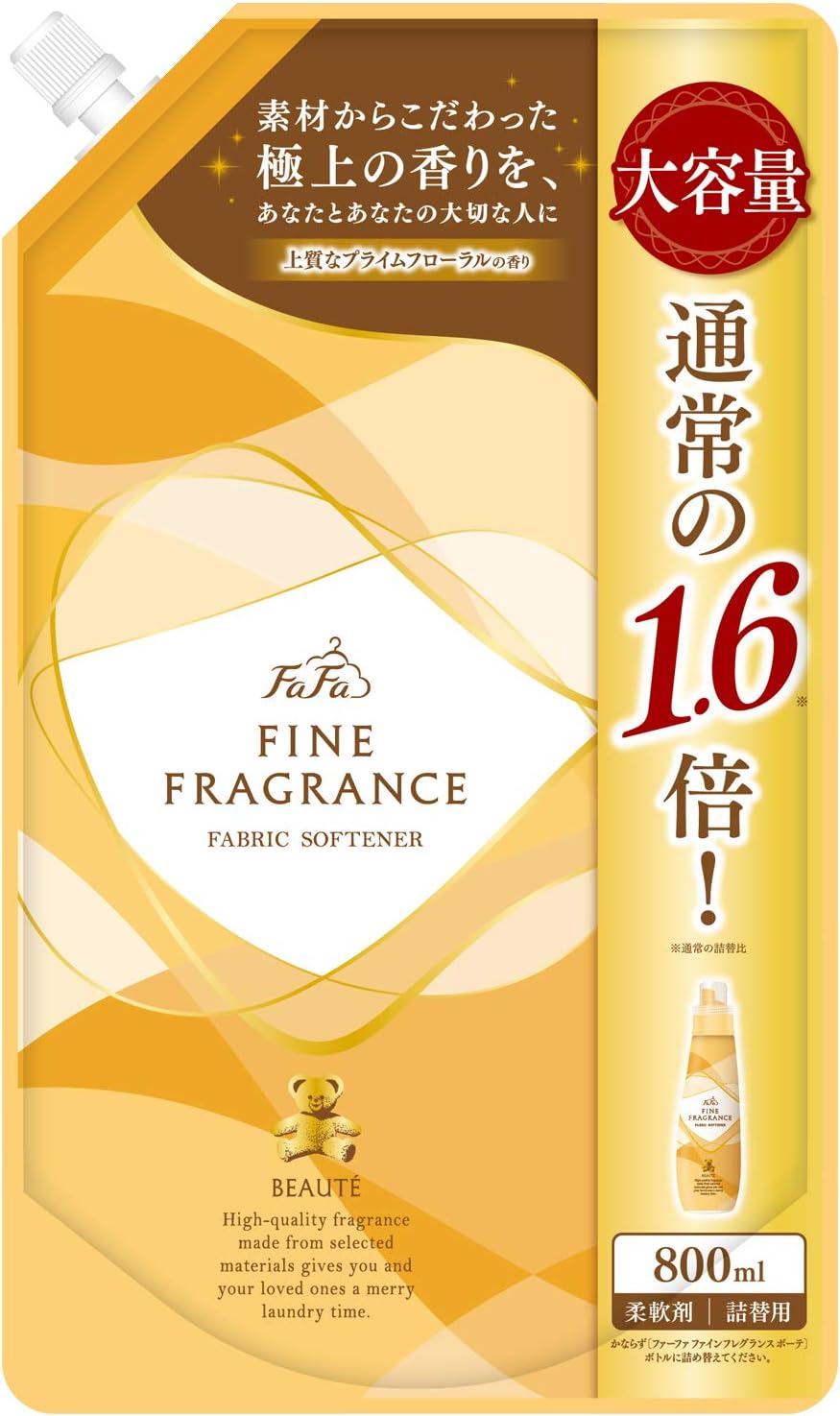 Amazon ファーファファインフレグランス柔軟剤 ボーテ 800ml 詰替 ファーファ 液体柔軟剤 Amazon ファーファファインフレグランス柔軟剤 ボーテ 800ml 詰替 ファーファ 液体柔軟剤