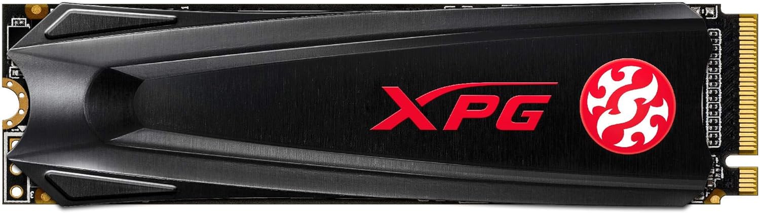 XPG Gammix S5 256GB PCIe 3D NAND PCIe Gen3x4 M.2 2280 NVMe 1.3 R/W up to 2100/1500MB/s SSD (AGAMMIXS5-256GT-C)