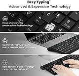 Cimetech Wireless Keyboard and Mouse 2.4G Ultra-Thin UK QWERTY Black view 2