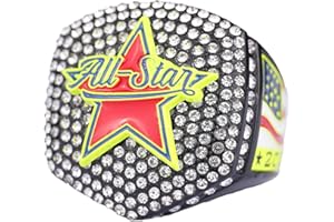 TOPSPORTSJEWELRY 1 pcs, 2 pcs, 5 pcs Pack 2025 Sports Events Baseball & Softball Tournament All-Star Championship Trophy Ring Prize for All Sports