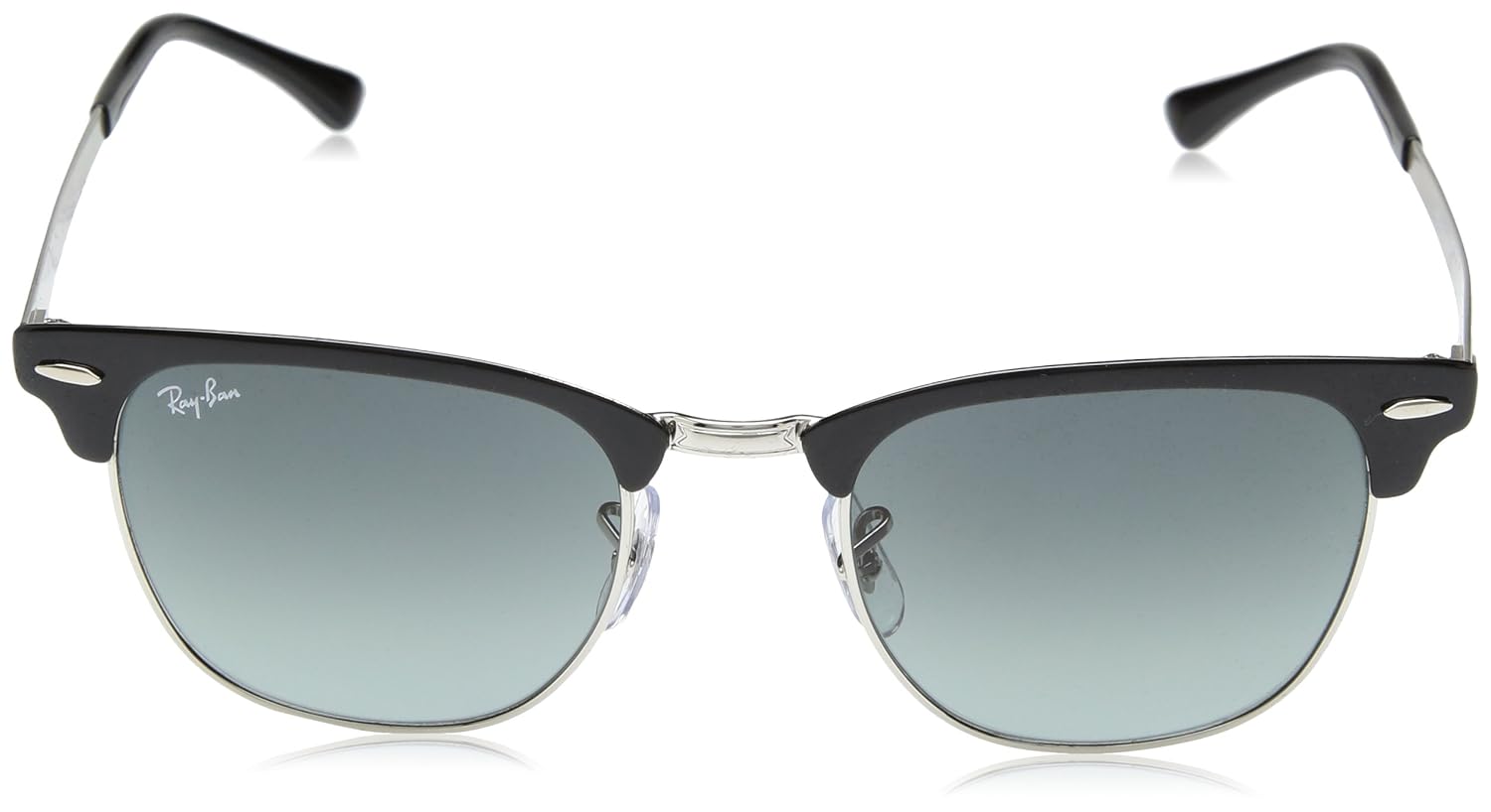 ray ban clubmaster silver