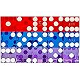 Yuanhe 19mm Casino Style Craps Dice Sets- Grade AAA Precision Serialized with Razor Edges and Corners