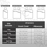 Gaveno Cavailia Urban Ombre Bed Set Duvet Cover Grey Double 200x200 view 5