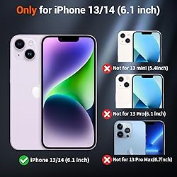 SUPFINE Magnetic for iPhone 14 Case & iPhone 13