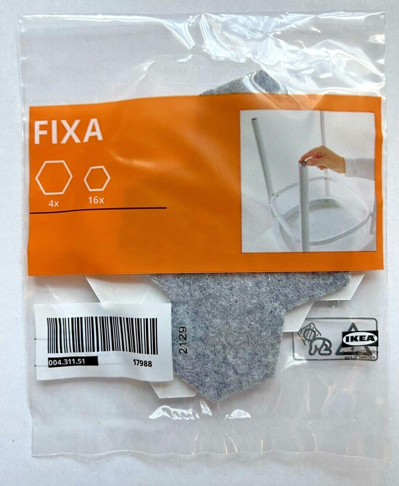 Ikea - FIXA Patins Auto-Collants - 20 pièces