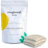 Organic Oatmeal Bath Soak for Baby, Kids & Sensitive Skin – Washes & Soothes Eczema, Diaper Rash, and Dry Itchy Skin – Soap Free, 100% Natural & Fragrance-Free, 3 Packs – Made in USA by mogimogi baby