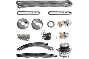 MDSAFM Timing Chain Kit with Water Pump Tensioner for 2005-2015 Nissan Xterra, Frontier & Pathfinder 4.0L V6 DOHC Engine Replacement Parts