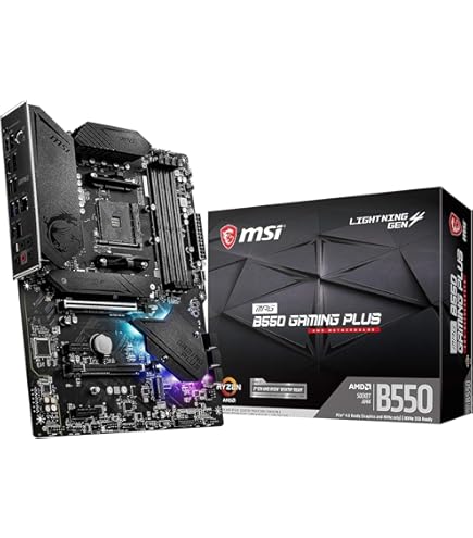 Amazon.com: MSI MPG AMD B550 Gaming Plus Socket AM4 ATX DDR4-SDRAM