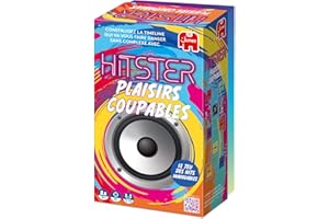 Hitster Guilty Joys - Board Game and Musical Mood - Game for Adults - Discover 100 Years of Music Hits - Play with Family and