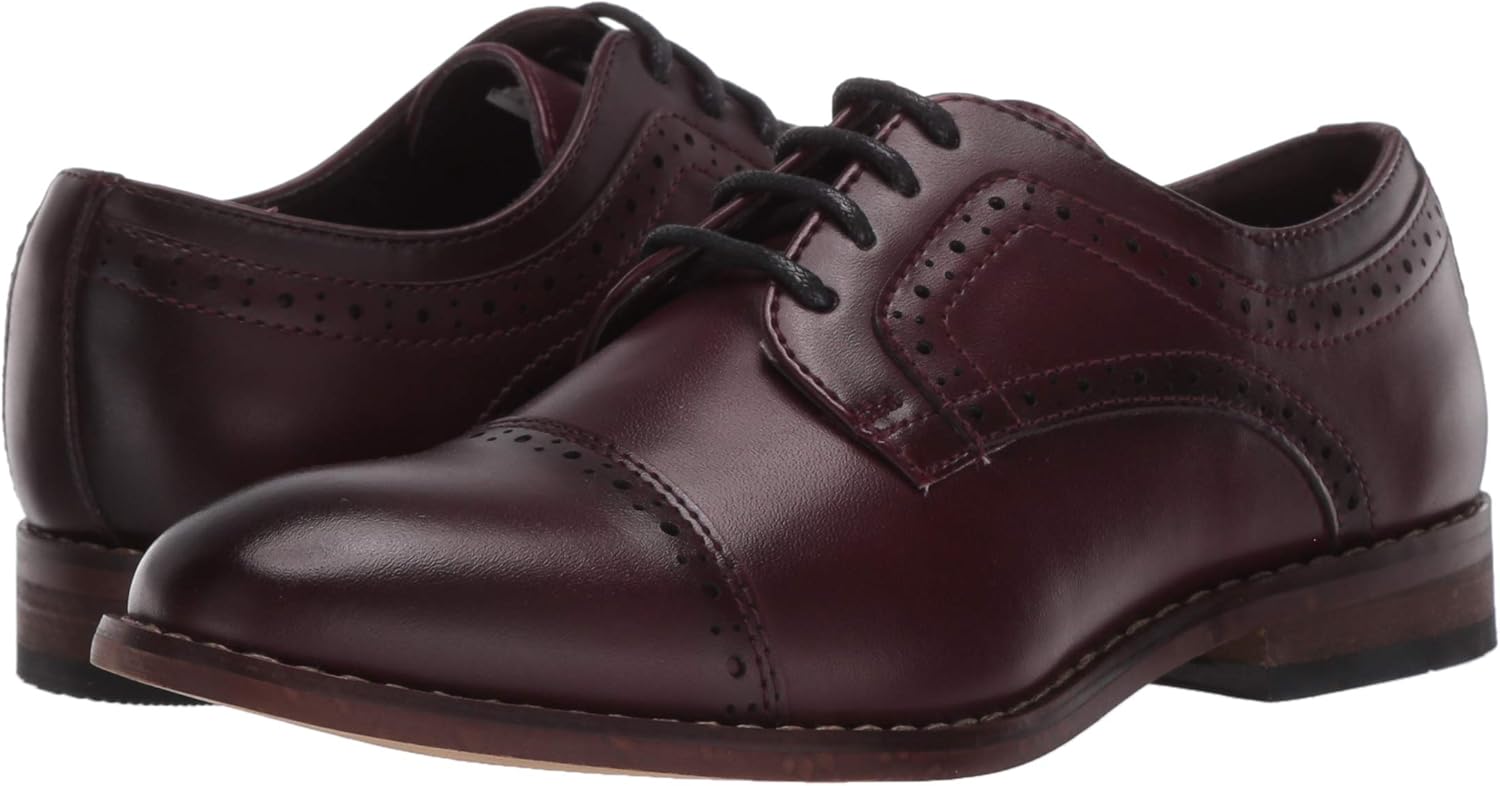  | STACY ADAMS Unisex-Child Dickinson Cap-Toe Oxford | Oxfords