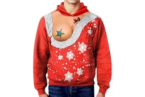 GENERIC MEKOUIYE Family Christmas Ugly Sweaters Mens Womens Funny Xmas Holiday Novelty Sweatshirt Christmas Sweaters Shirt Gifts