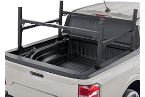EYOUHZ Universal Truck Bed Racks Compatible with Silverado/Ford F-Series/Ram/Tacoma/Tundra/JT/Sierra/Titan/Frontier/Colorado/Canyon/Ranger/Maverick Adjustable Heavy Duty Ladder Rack Cargo Carrier
