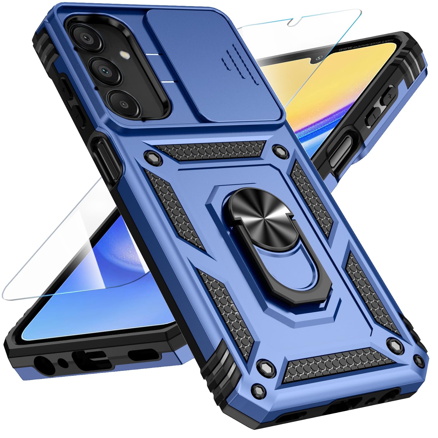 Sunrive Funda Compatible Con Oukite C51,Slim Fit Gel Mate Carcasa Case Bumper De Impactos Espalda Cover (Zorro De Hoja De Arce)+1 X Correa Universal