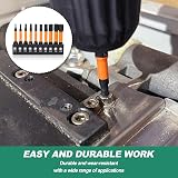TakFree Hex Allen Key Drill Bit Set 10 pcs S2 Steel 50mm Magnetic H1.5-H8 view 6