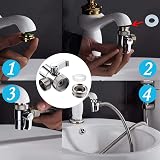 ABSOK Stainless Steel Bidet Shower Kit 2 Way Diverter Toilet Hand Sprayer 1.5m view 6