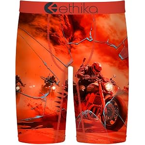 Ethika Boys Staple, 90% Polyester, Original Staple Fit - Hagane | 90% Polyester boys staple with Original Staple Fit, No Pull
