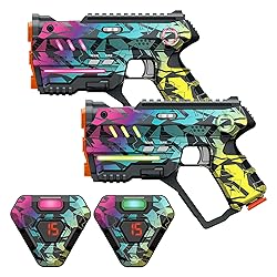 Laser Tag Set of 2, Lazer Tag Game for Kids Indoor
