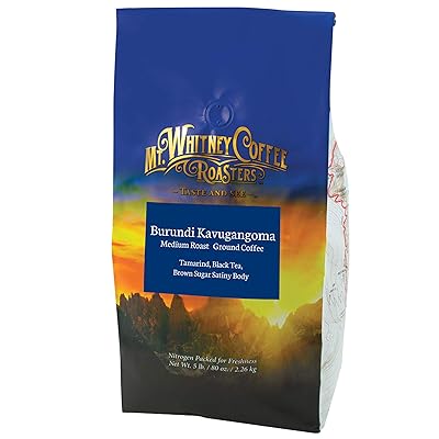 Buy Mt Whitney Burundi Kavugangoma Coffee Ground 5 Lb Online In Indonesia B08hsn3mxr