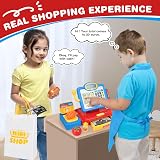 Dreamon Cash Register Toy with Scanner for Kids Learning Mini Shop Till view 4
