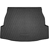 Mixsuper Cargo Liner for Toyota RAV4 All Models 2019-2025, All Weather Trunk Liner Rear Cargo Mat Anti-Slip Durable Black