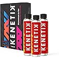 KENETIK Clean Energy Drink Mix, Sugar Free & Caffeine Free, Mental Focus, High Performance D-BHB, Strawberry Peach 3 Pack (12 Servings)