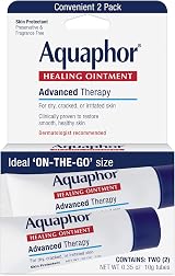 Aquaphor Intensive Skin Repair 41% Petrolatum 0.8 oz Tube 2 Pieces