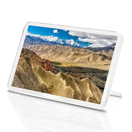 Imán de cocina para nevera con diseño de las montañas del Himalaya ...