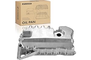 A-Premium Engine Oil Pan Sump with Drain Plug Compatible with Audi A3 Quattro 2006-2009, TT Quattro 2008-2009, VW Eos 2007-20