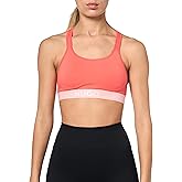 Hugo Womens Bold Logo Cotton Stretch Padded Bralette