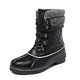 DREAM PAIRS Women's Snow Winter Boots Mid Calf