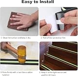 Hyber&Cara Anti Slip Glow Tape 50mm x 5m Non Slip Stair Treads view 5