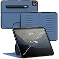 ZUGU Case for iPad Pro 13 (M4) 2024, Slim Protective Cover with Apple Pencil Holder, Auto Wake/Sleep, Multiple Viewing Angles, iPad Pro 13 Inch Case, Sturdy & Durable Phone Cover, Slate Blue