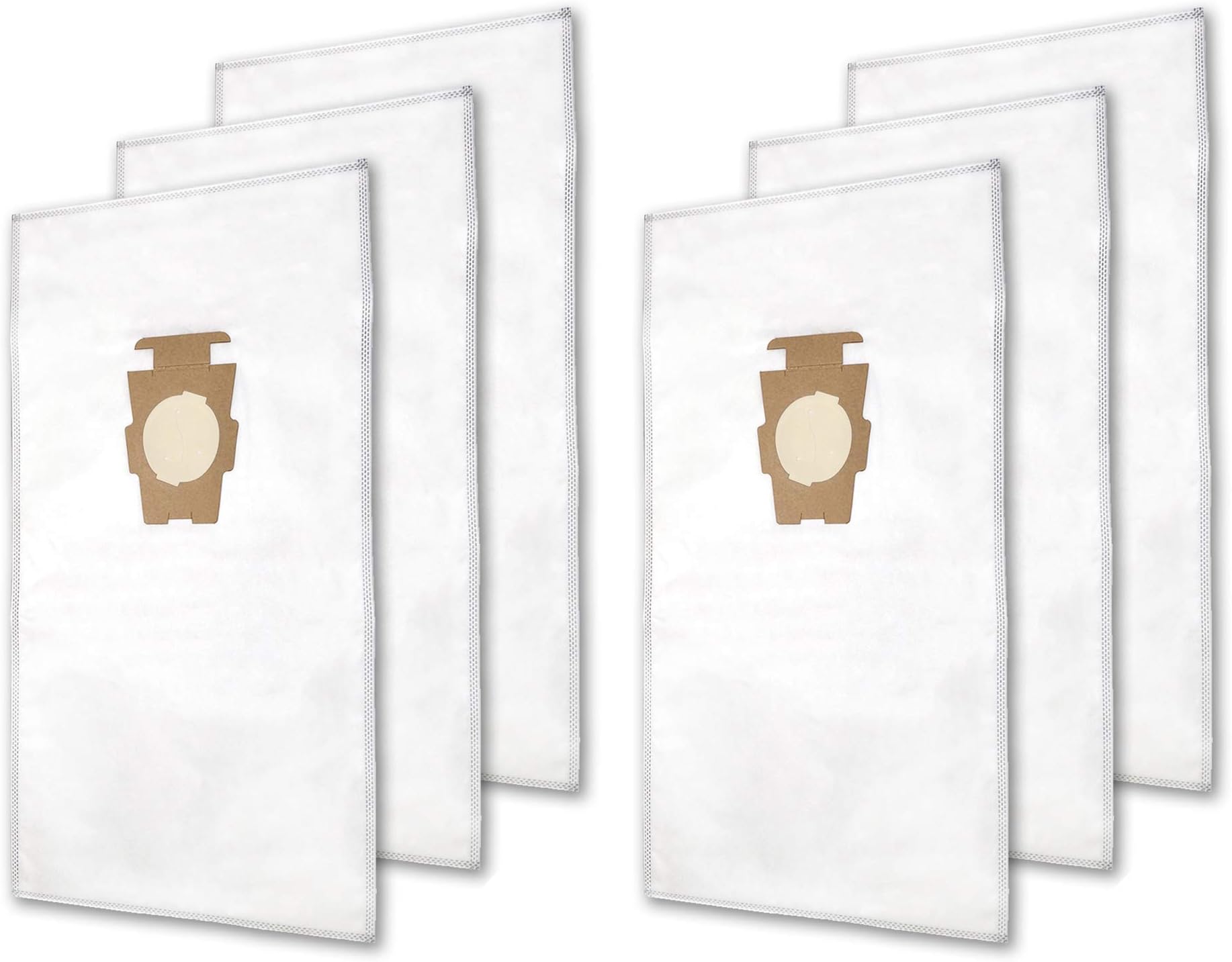 ATXKXE HEPA Filtration Vacuum Bags for Kirby Universal Style F Q Ultimate G Diamond G3 G4 G5 and All Generation Sentria I II Models, Part# 204808 204811 204814 (6 Bags)