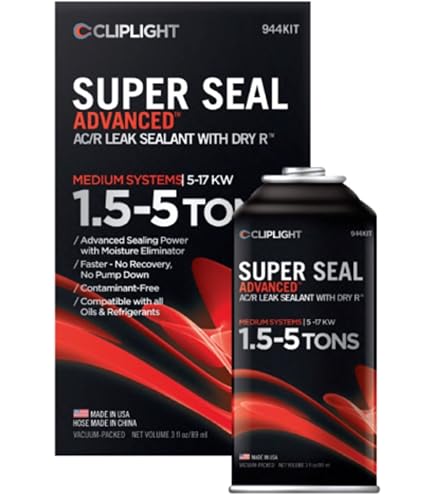 Diversitech Leak Armor HVAC Sealant - 2oz UV Dye Leak Sealer For AC & Refrigeration Systems 1.5-5 Tons