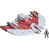 STAR WARS Mission Fleet T-6 Jedi Shuttle, 2.5-Inch Scale Ahsoka Action Figure Set, Ships, Toys for 4 Year Old Boys & Girls
