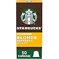 Starbucks by Nespresso Original Line Blonde Roast Espresso 50-count Espresso Pods