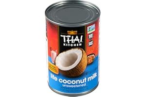 Thai Kitchen Coconut Milk, Lite, Unsweetened, Gluten Free, Dairy Free, Non-GMO, 13.66 fl oz