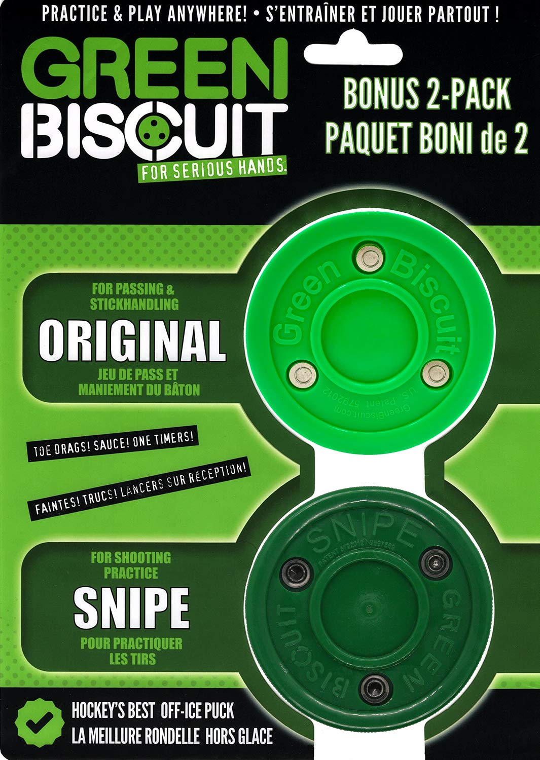 Green Biscuit Original and Snipe Puck Bundle