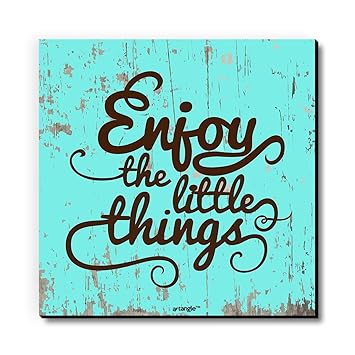 Seven Rays Enjoy The Little Things Fridge Magnet (Blue, FM311)